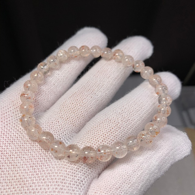 2.クリアタイプ✩サンストーンブレスレット