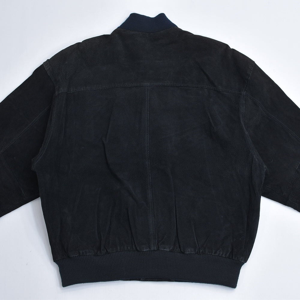 90s CAMEL STYLES キャメル スエードレザー ブルゾン 本革 革ジャン