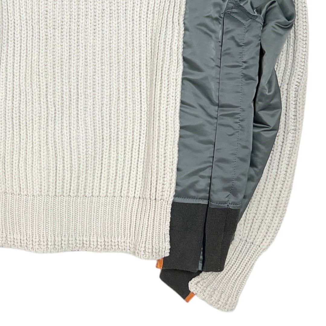 22AW Docking Knit Jacket | currenci.com