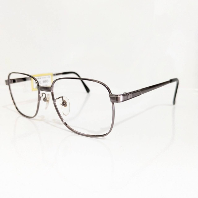 【紳士向け】屈折率1.67遠近両用セット　スクエア　ガンメタ