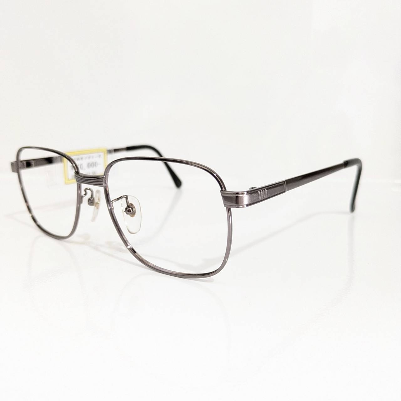 【紳士向け】屈折率1.67遠近両用セット スクエア ガンメタ