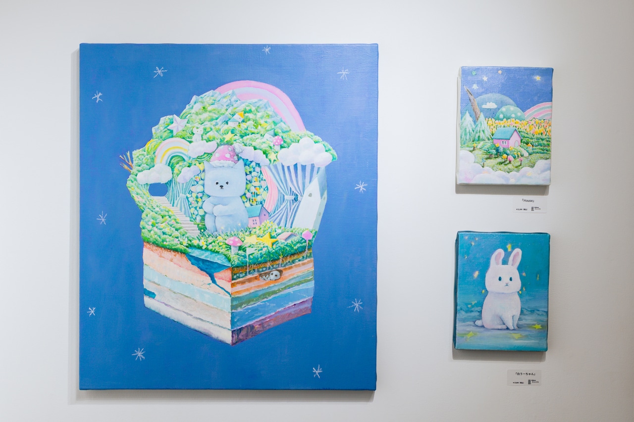 < 柴田貴史 > 原画「夜の散歩」