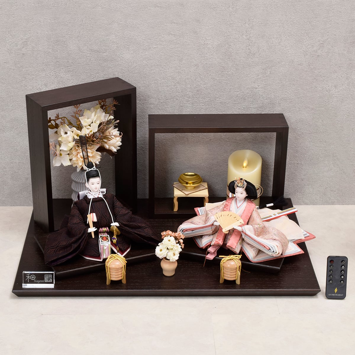 雛人形 親王飾り【infinity Ⅱ】インフィニティ Ver.2｜モダン