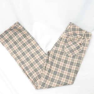 BURBERRY BLUE LABEL ノバチェック パンツ size38/バーバリー 1005