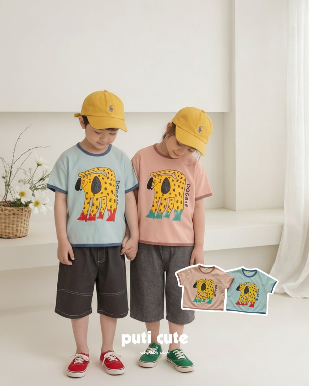 90-140 ꒰ 予約 ꒱ Puppy T / orange mom ⸝⋆