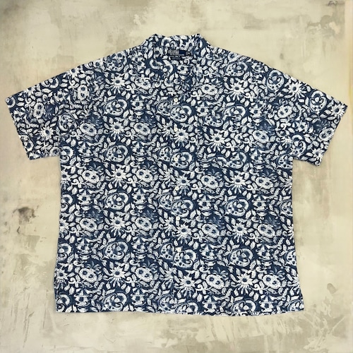 Polo Ralph Lauren “CALDWELL” Printed Cotton Short Sleeve Shirt