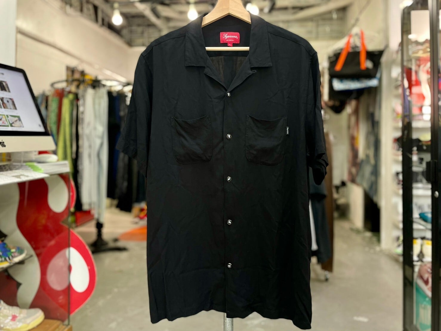 専用【L】Supreme®/Playboy© Rayon S/S Shirt