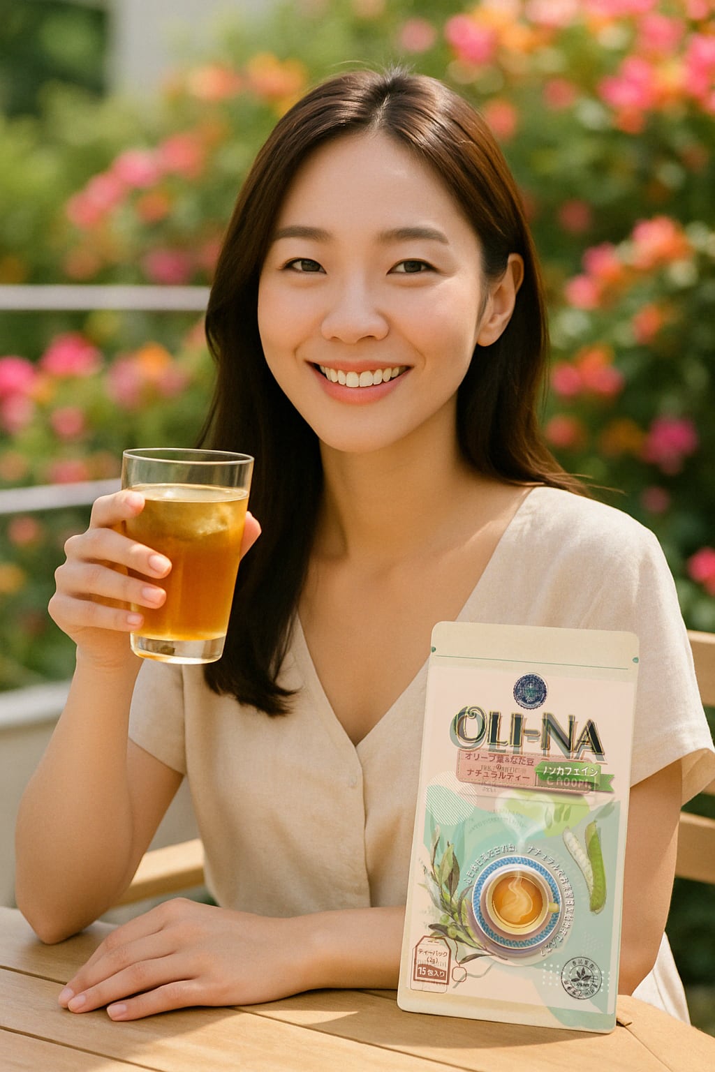 OLI-NA 瀬戸内産オリーブなた豆茶 30g 】（ティーバッグ2g×15包