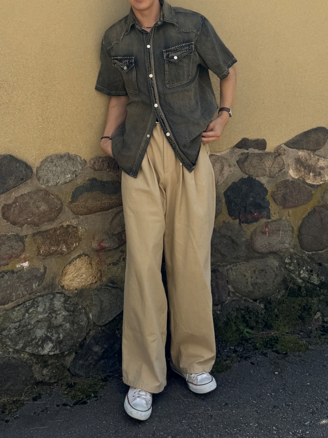 Double Twist Premium Cotton Pants（3color） - 4