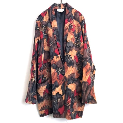 [Fitting Image] Vintage Artistic Light Jacket [1980s] Vintage Artistic Light Jacket