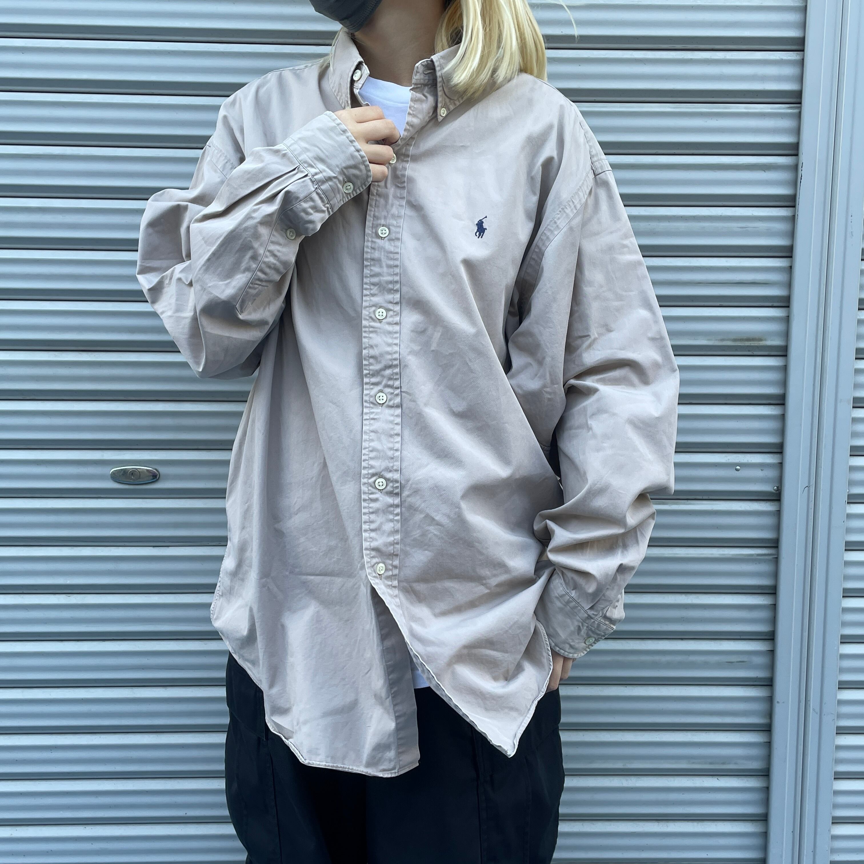 90年代 Ralph Lauren ラルフローレン BLAKE ボタンダウンシャツ メンズ 