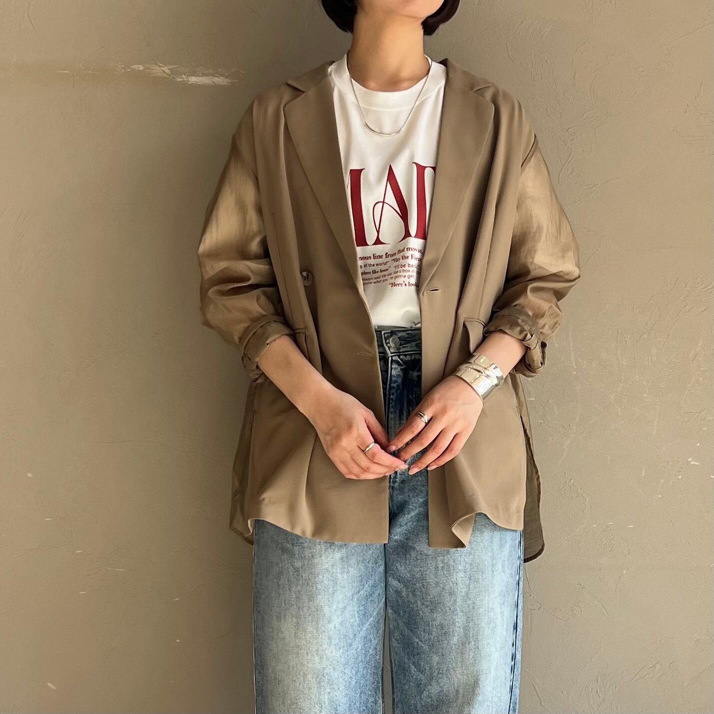 ポリツイル シアーテーラードジャケット | valance 福井｜レディース