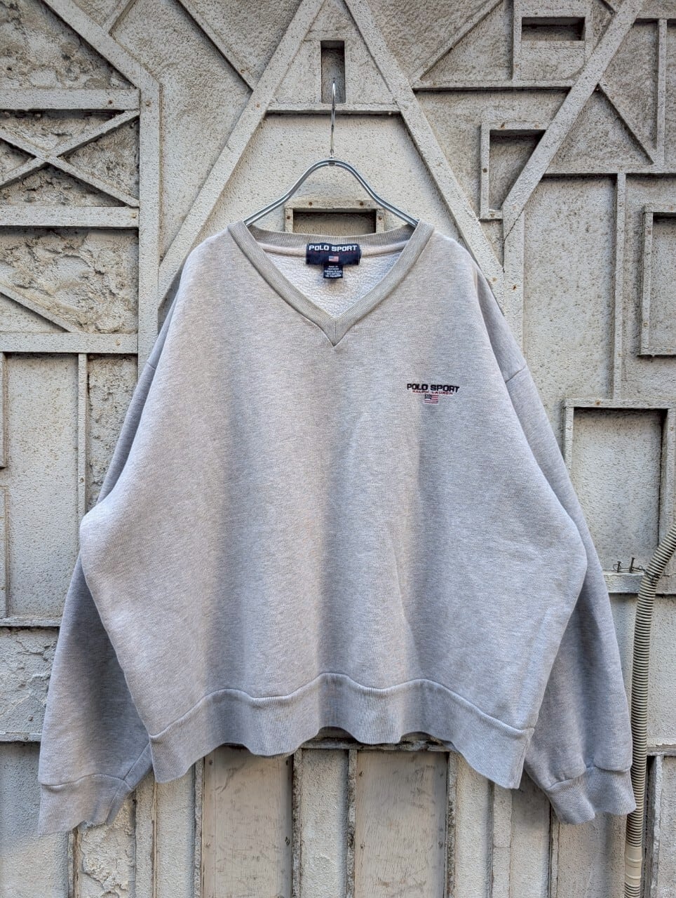 "POLO SPORT" v-neck sweat