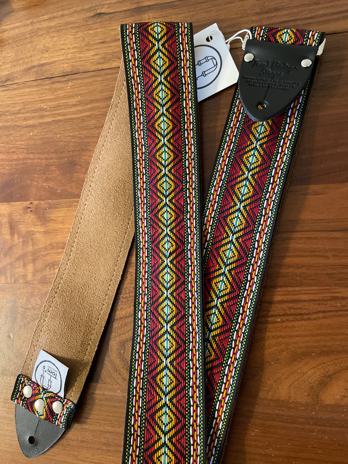 Evo Straps 本革ストラップ ブラウン/白 Evo Straps 本革ストラップ ブラウン/白 Evo Straps 本革