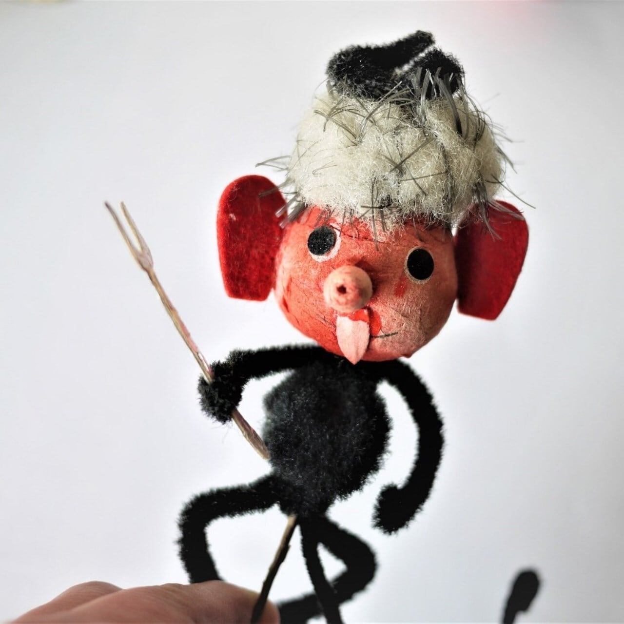 チェコ モール人形 悪魔 ピック人形