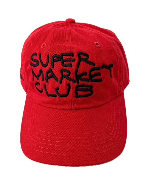 SUPER MARKET CLUB CAP (red)
