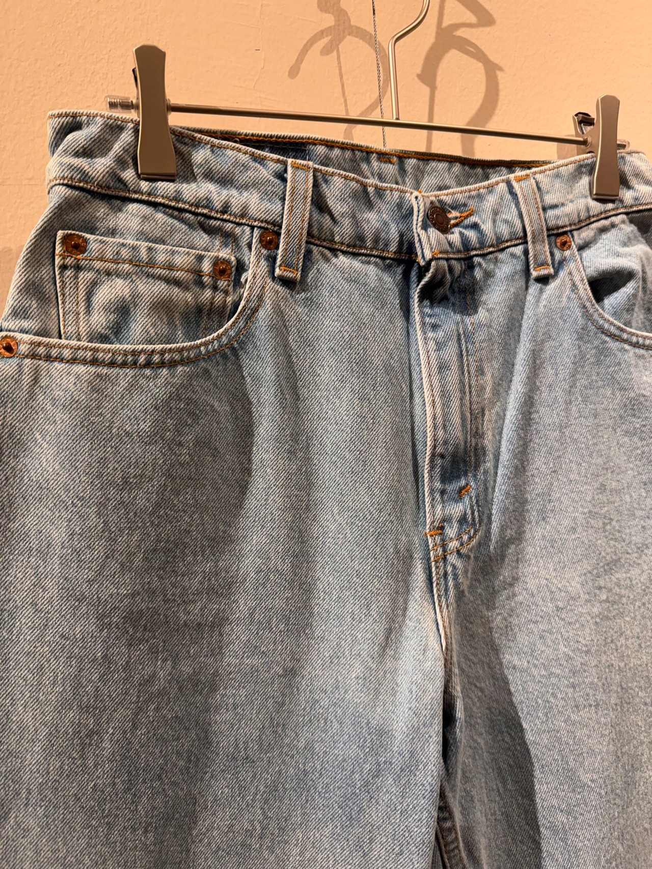 90s Levi's 551 Relaxed Fit Tapered Leg Made in USA Denim Pants
