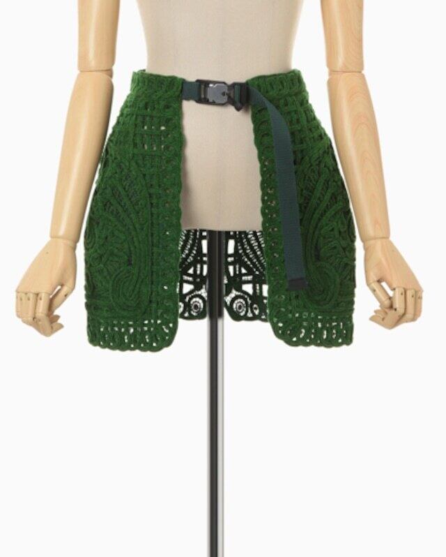 mame新品コード刺繍 Wrapped Skirt mame（マメ）の「Cord Embroidery Wrapped Skirt（スカート）」 - WEAR