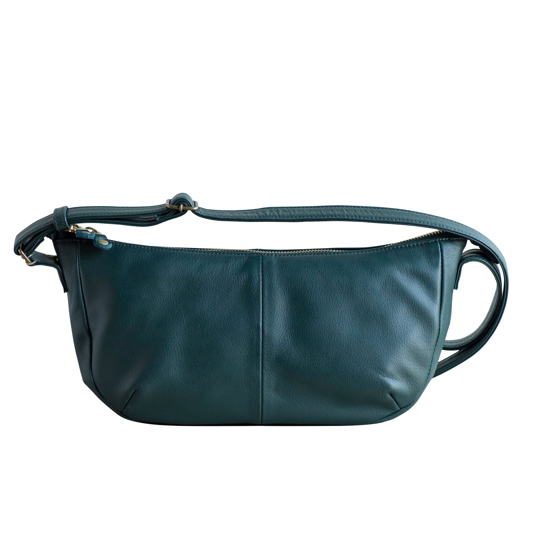 舟形ショルダーバッグ (ソフトシュリンクレザー) 【ak-45cs