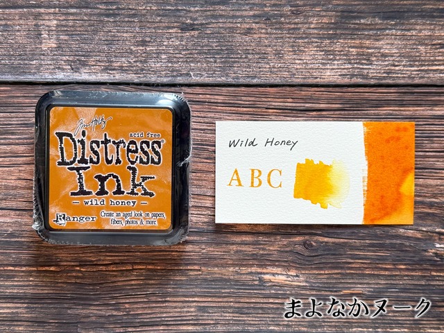 Tim Holtz　ディストレスインクパッド（Wild Honey）　Distress Ink Pad TIM27201【Tim Holtz（ティムホルツ）-Ranger】[TH-114h]