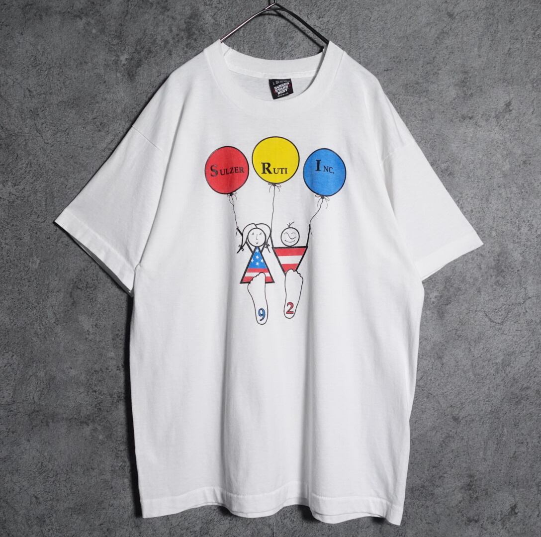 90 “SCREEN STARS BEST“ White Print T-shirt