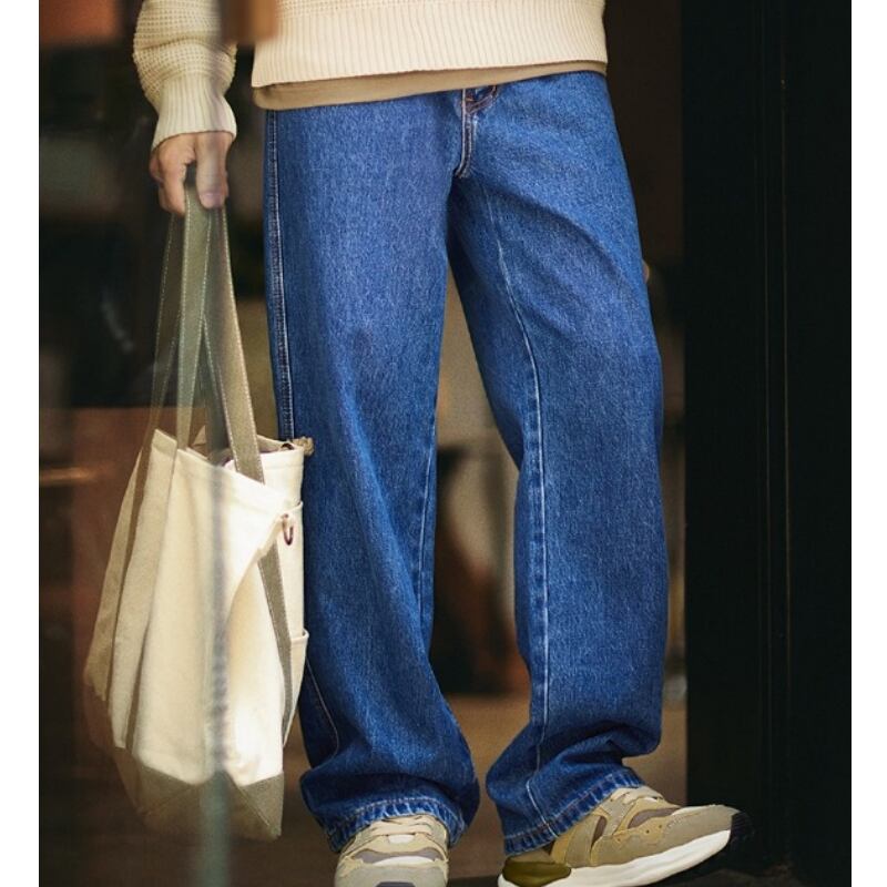 ワイドレッグカジュアルロングパンツ A19127