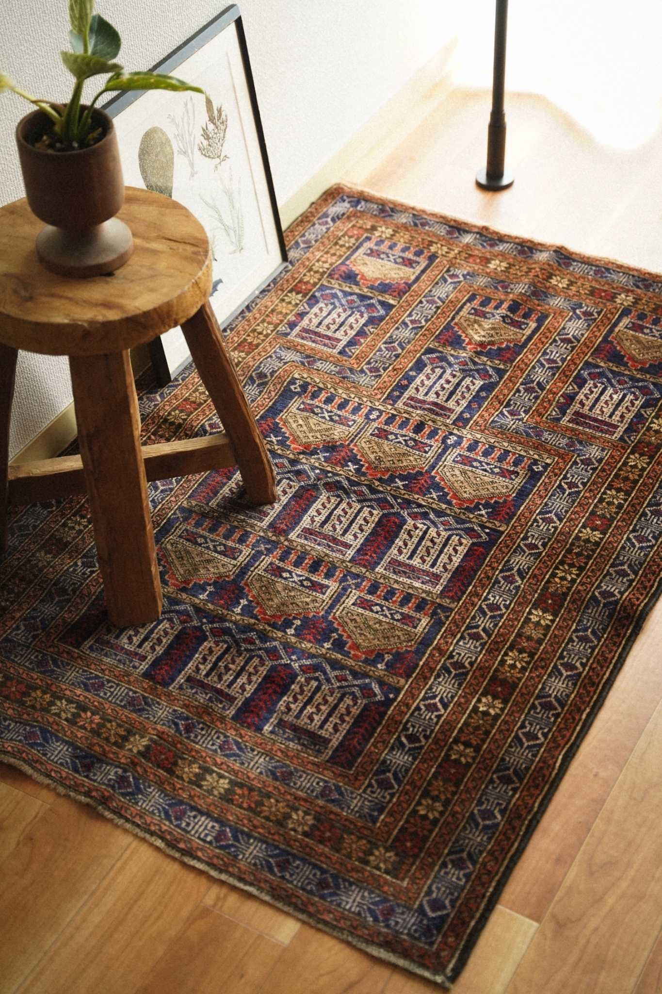 1440- Vintage Baluch rug