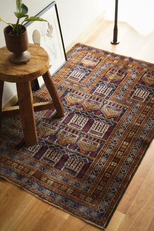 1440- Vintage Baluch rug