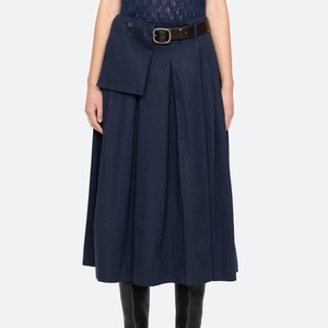 SEA NY　ANDREA WORKWEAR SKIRT　NAVY