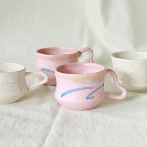 福留 春菜 mug cup  (マグカップ) ピンク 1-8