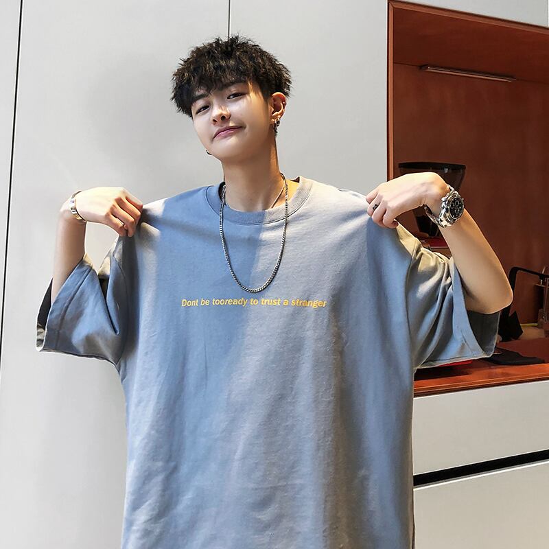 全2色 Tシャツ カットソー プリント カジュアル おしゃれ