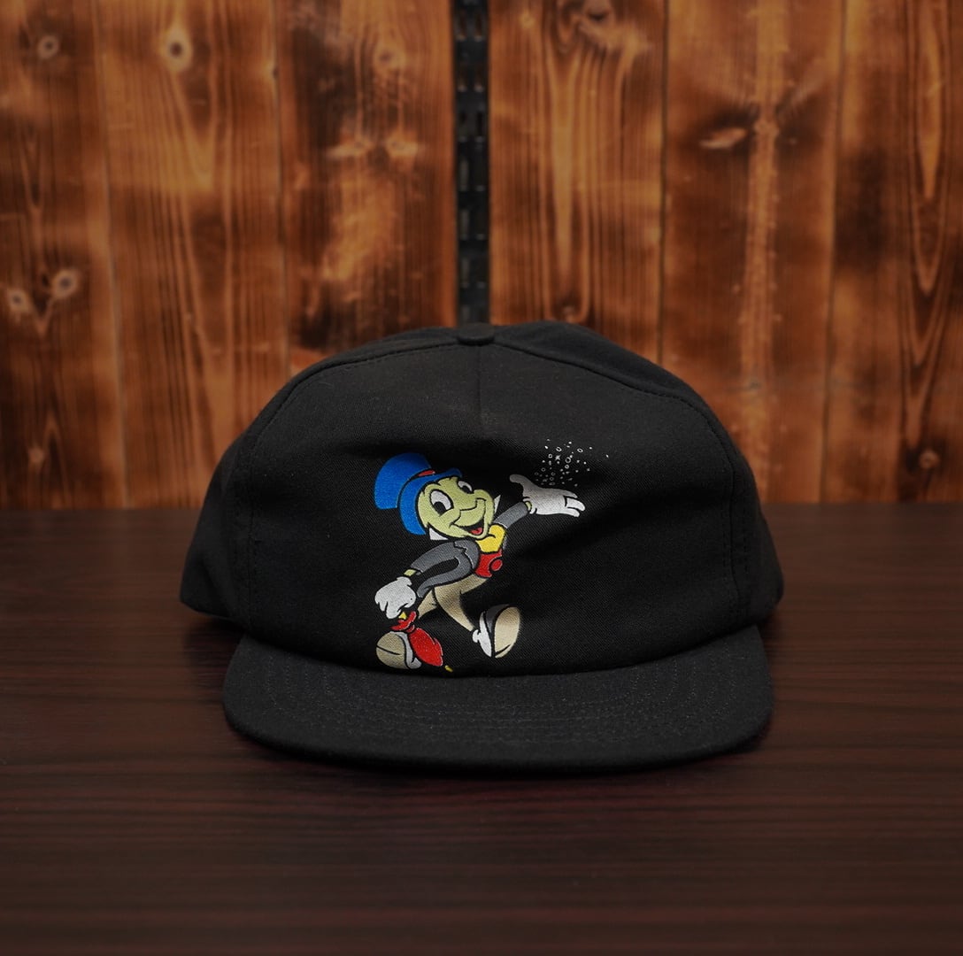 90s disney ジミニークリケット キャップ/ディズニー ピノキオ | 古着