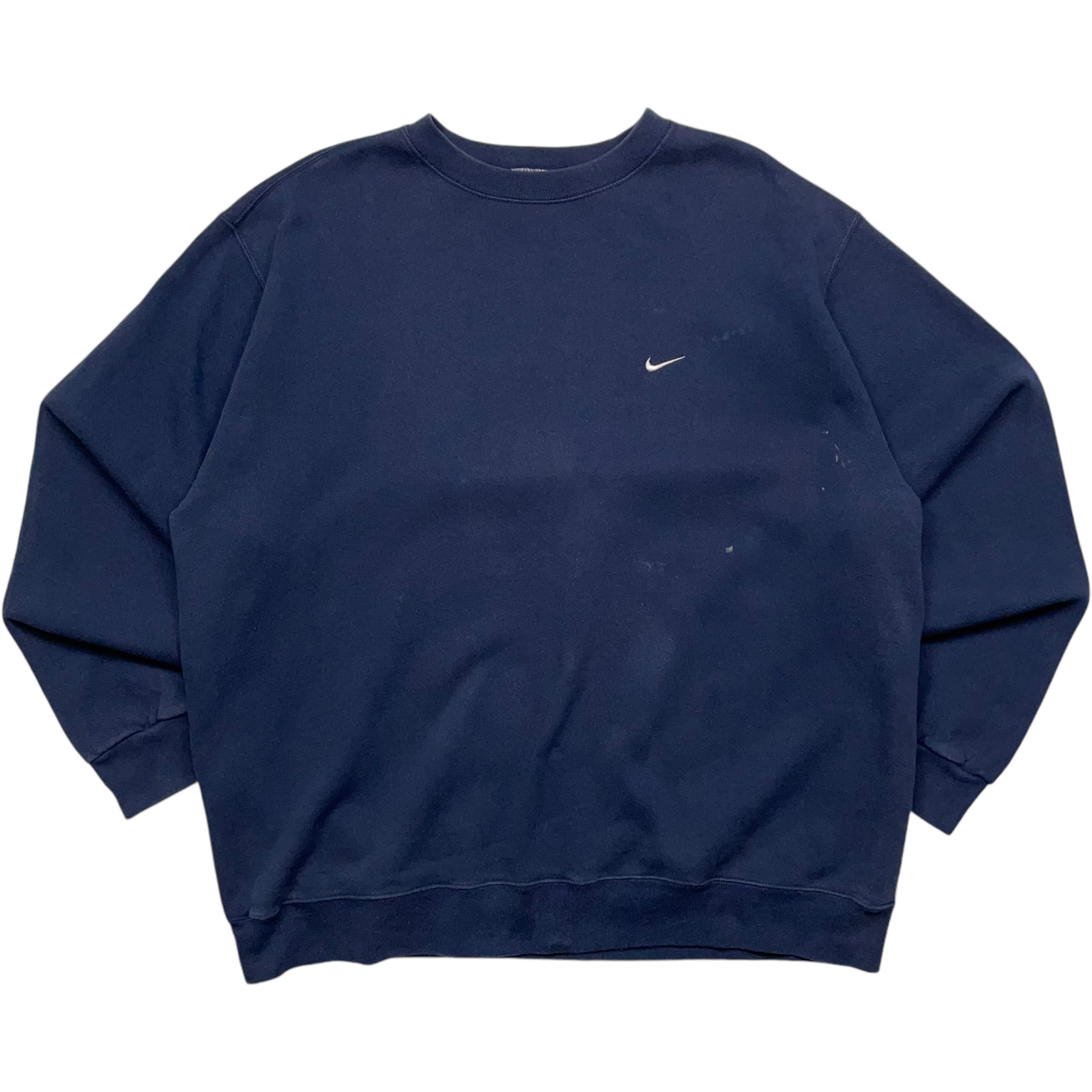 《XL》 NIKE ナイキ スウェット ワンポイント スウォッシュ ネイビー no.4530