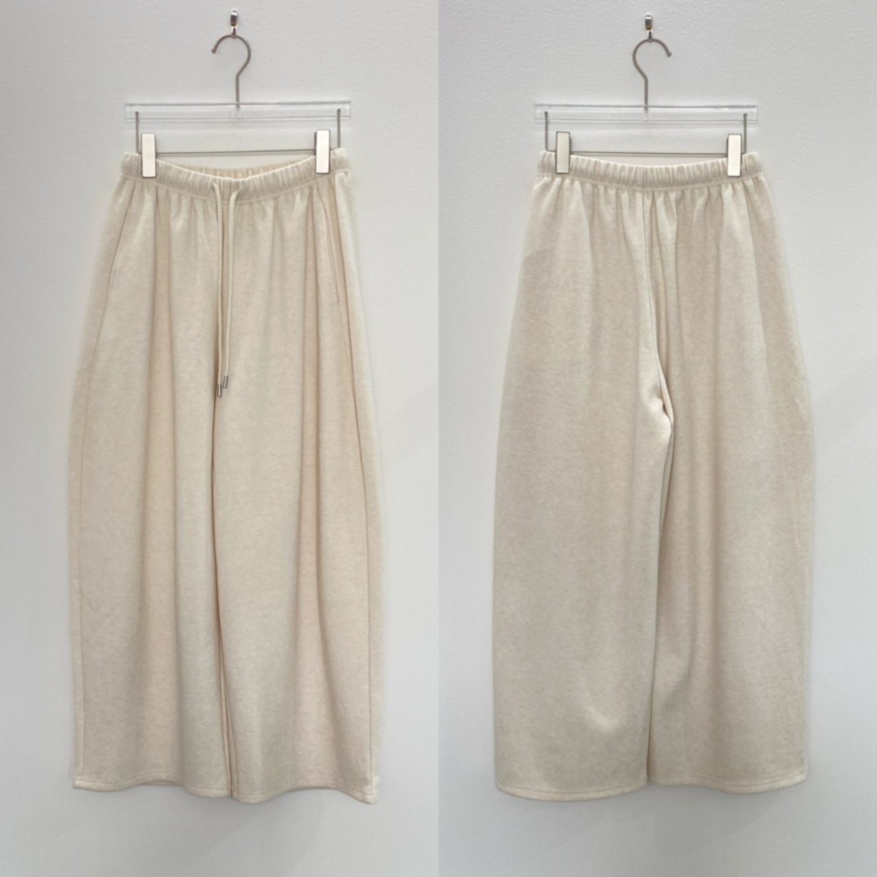 Soft touch wide rough PT/ecru