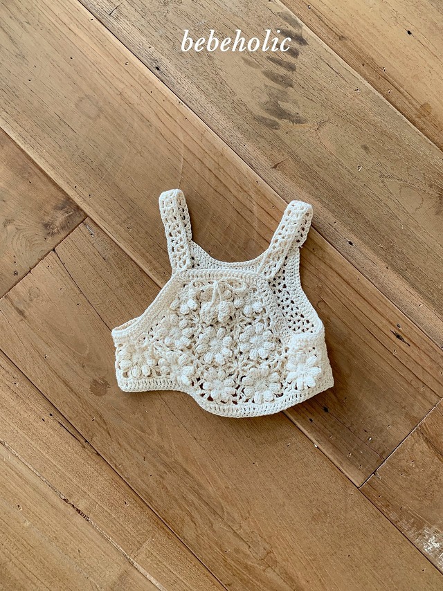 《お取り寄せ》Hand-Knitted Bustier