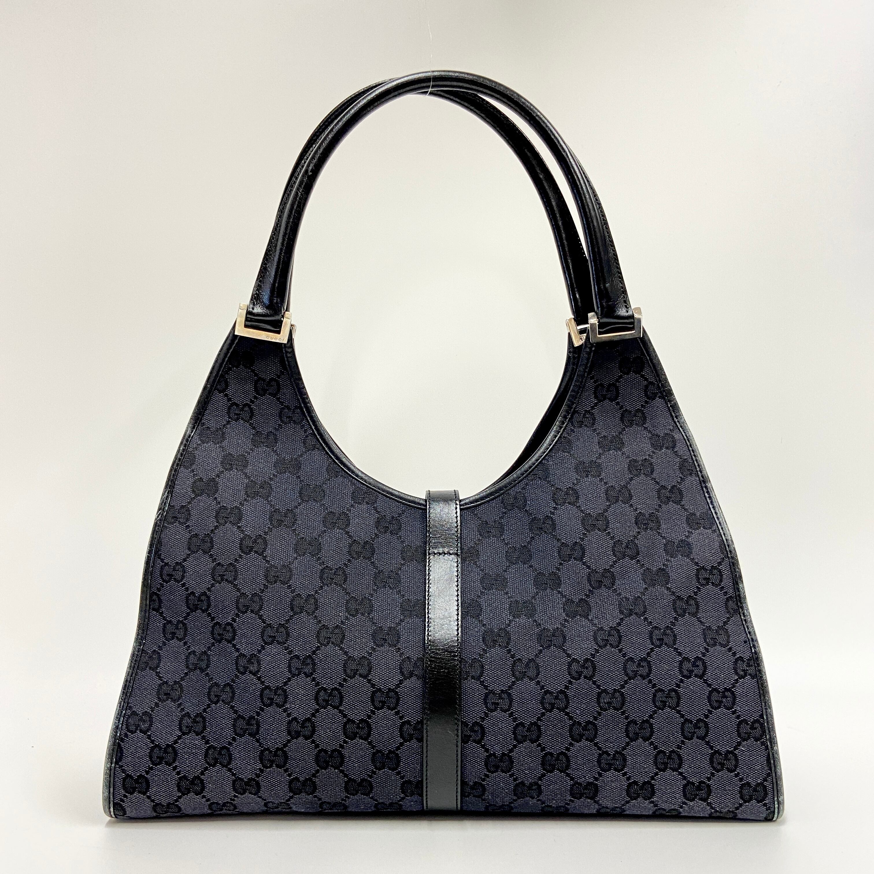 GUCCI グッチ GG柄 ジャッキーハンドバッグ ブラック 9318-202212 | rean