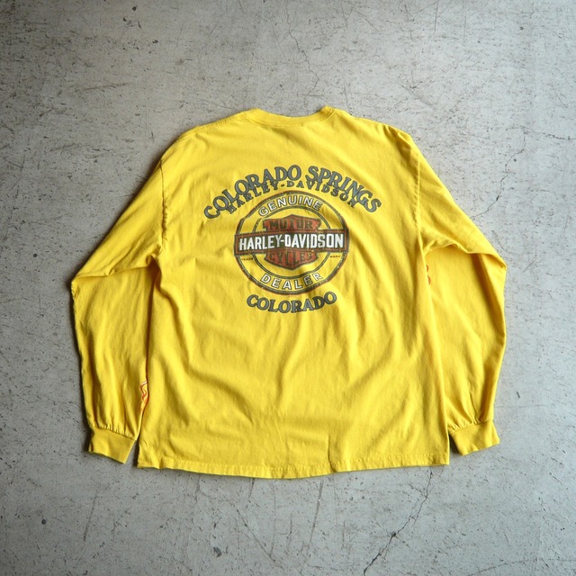 00s HARLEY-DAVIDSON ハーレー LS Tシャツ