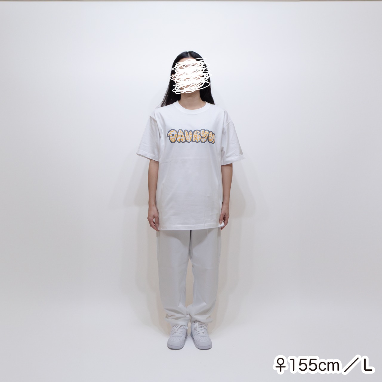 davryu leopard BAW TEE [ホワイト]