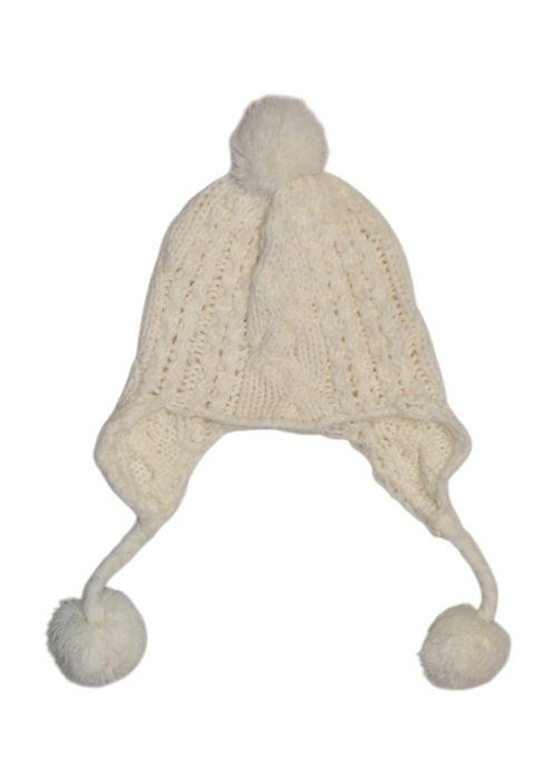 DoReMi Unique Series – white knit hat