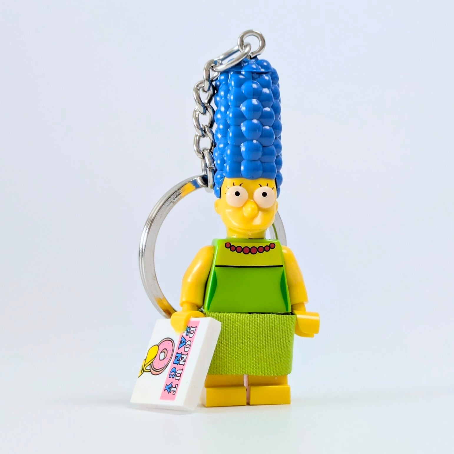 待望の再入荷！お早めに！【ブロックフィギュアキーホルダー】 ★The Simpsons（ザ シンプソンズ）マージ・シンプソン★〚アメリカン雑貨 アメトイ〛