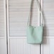 丸底ショルダーバッグ◇ミントグリーン◇倉敷帆布