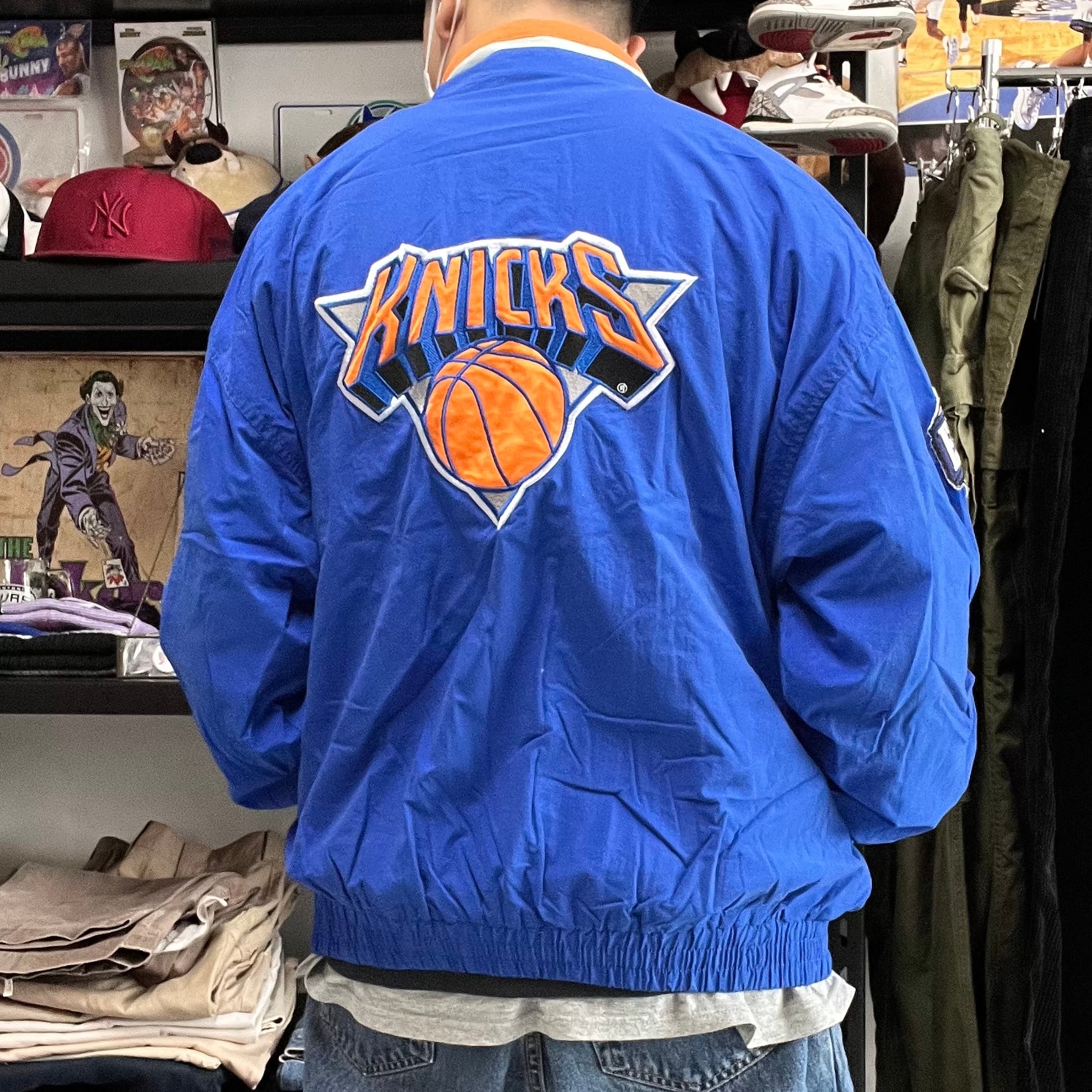 NBA by APEX ONE New York KNICS ナイロンジャケット ニューヨーク