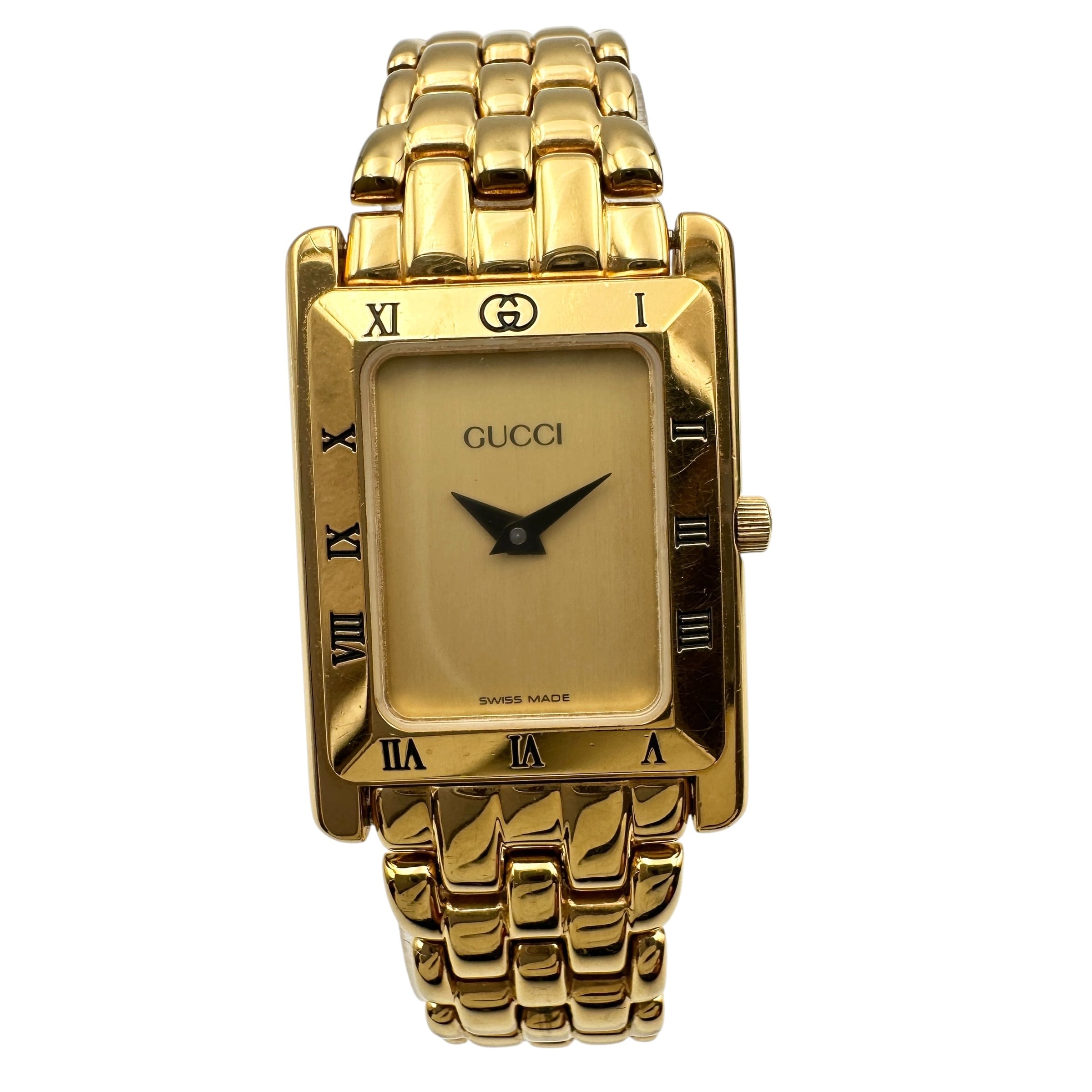 GUCCI グッチ 4200L スクエア クォーツ レディースウォッチ 30626-202606