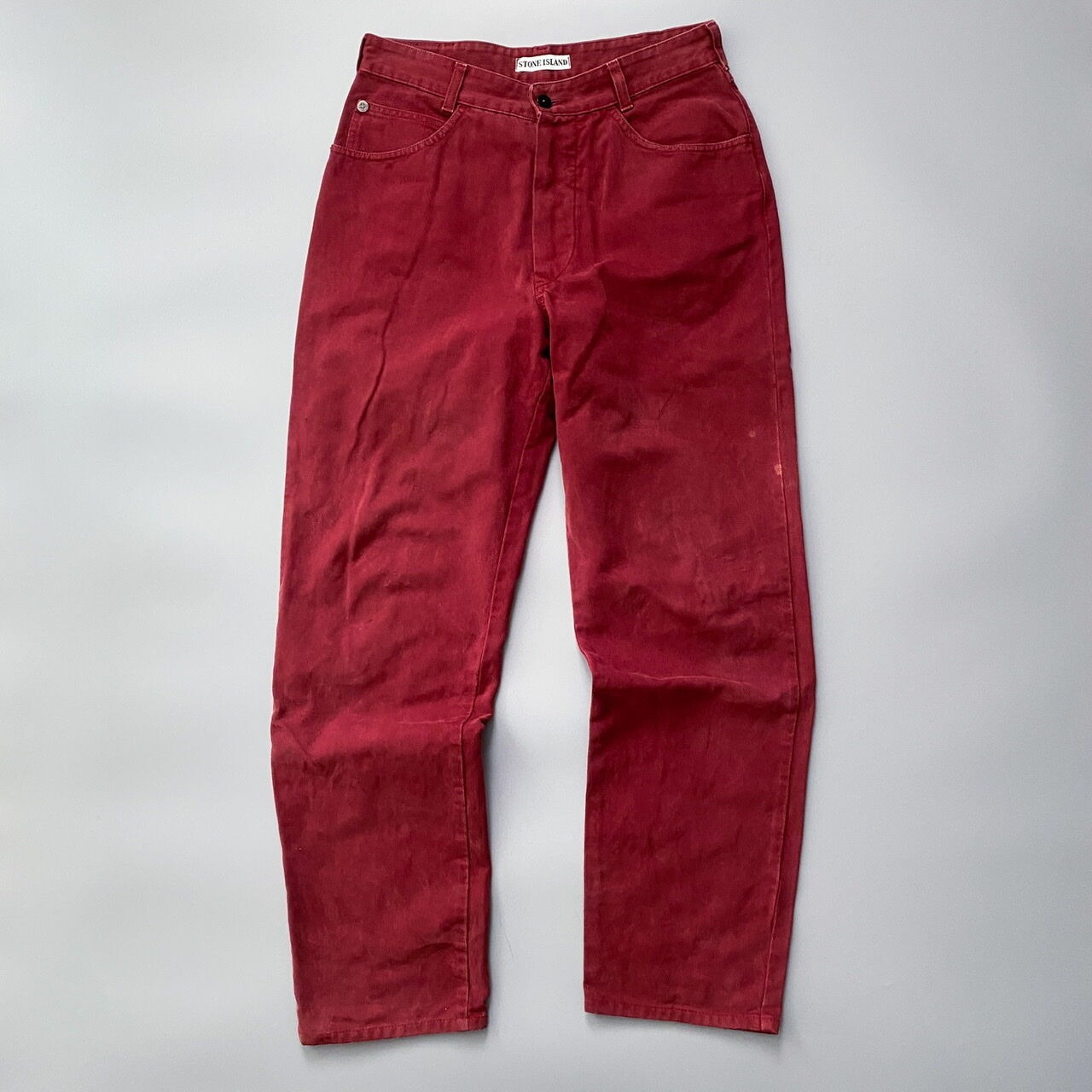1994AW STONE ISLAND MARINA over-dyed trousers