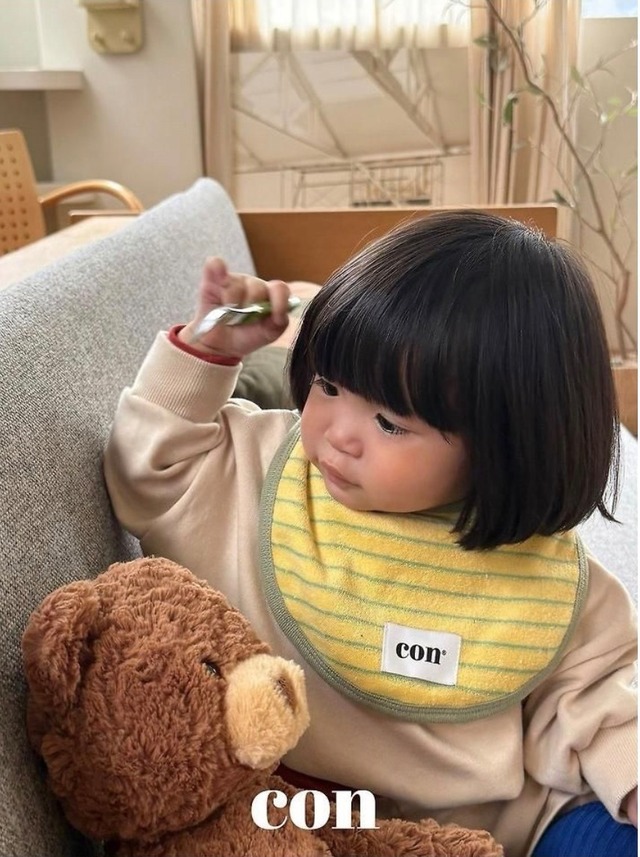 〚予約〛con. bib  reversible <baby>