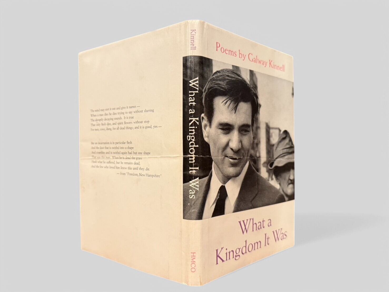 【SL727】【SIGNED】【FIRST EDITION】What A Kingdom It Was(1960) /Galway Kinnell
