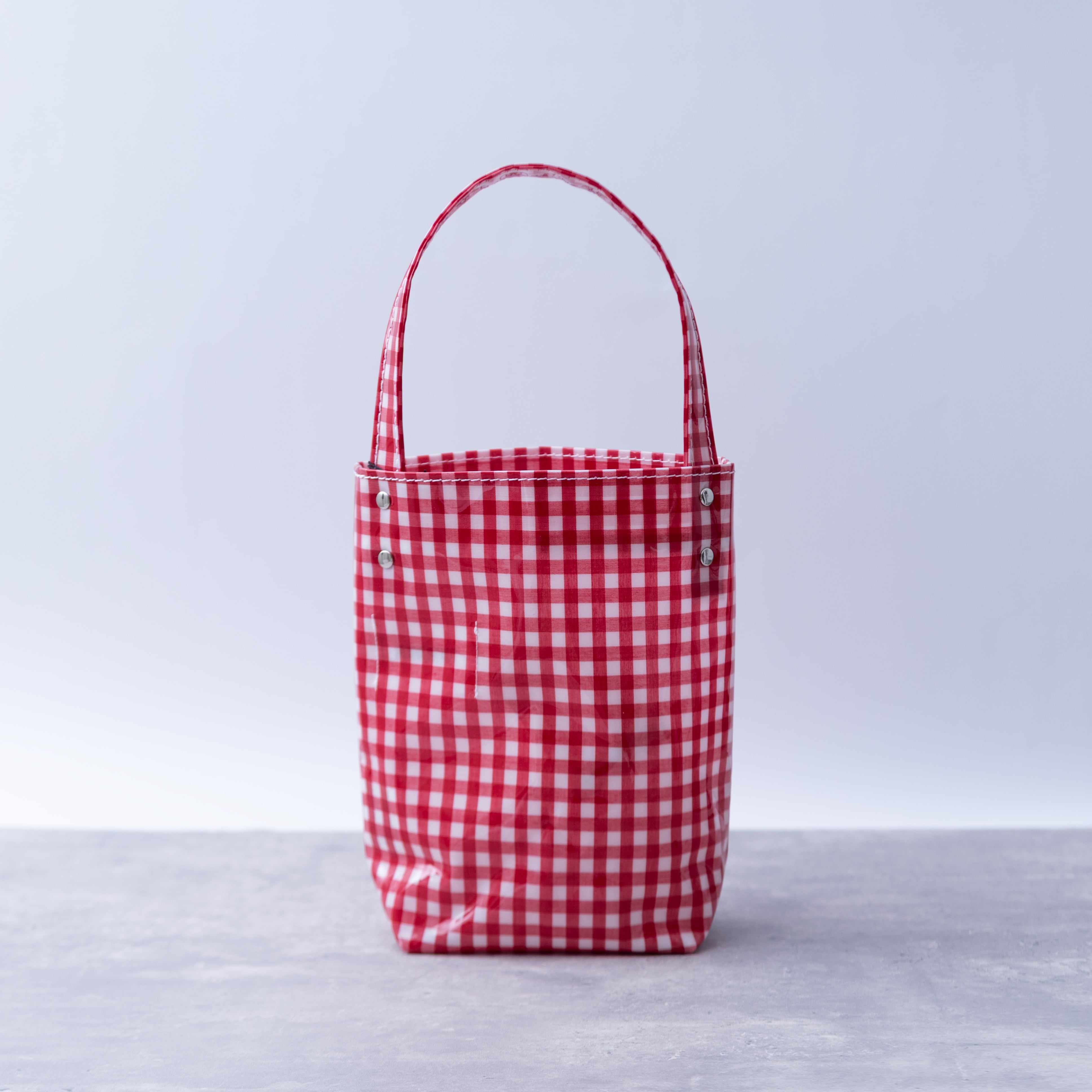 TEMBEA│BAGUETTE TOTE MINI GINGHAM｜テンベア｜バケットトートミニ