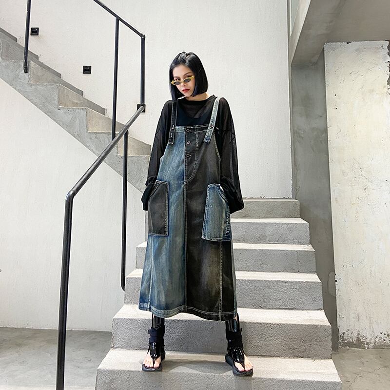 スタイルスカート サマースリムドレス ロング 大きめサイズ 夏物 ラブタオタオダレンハウス73441695102