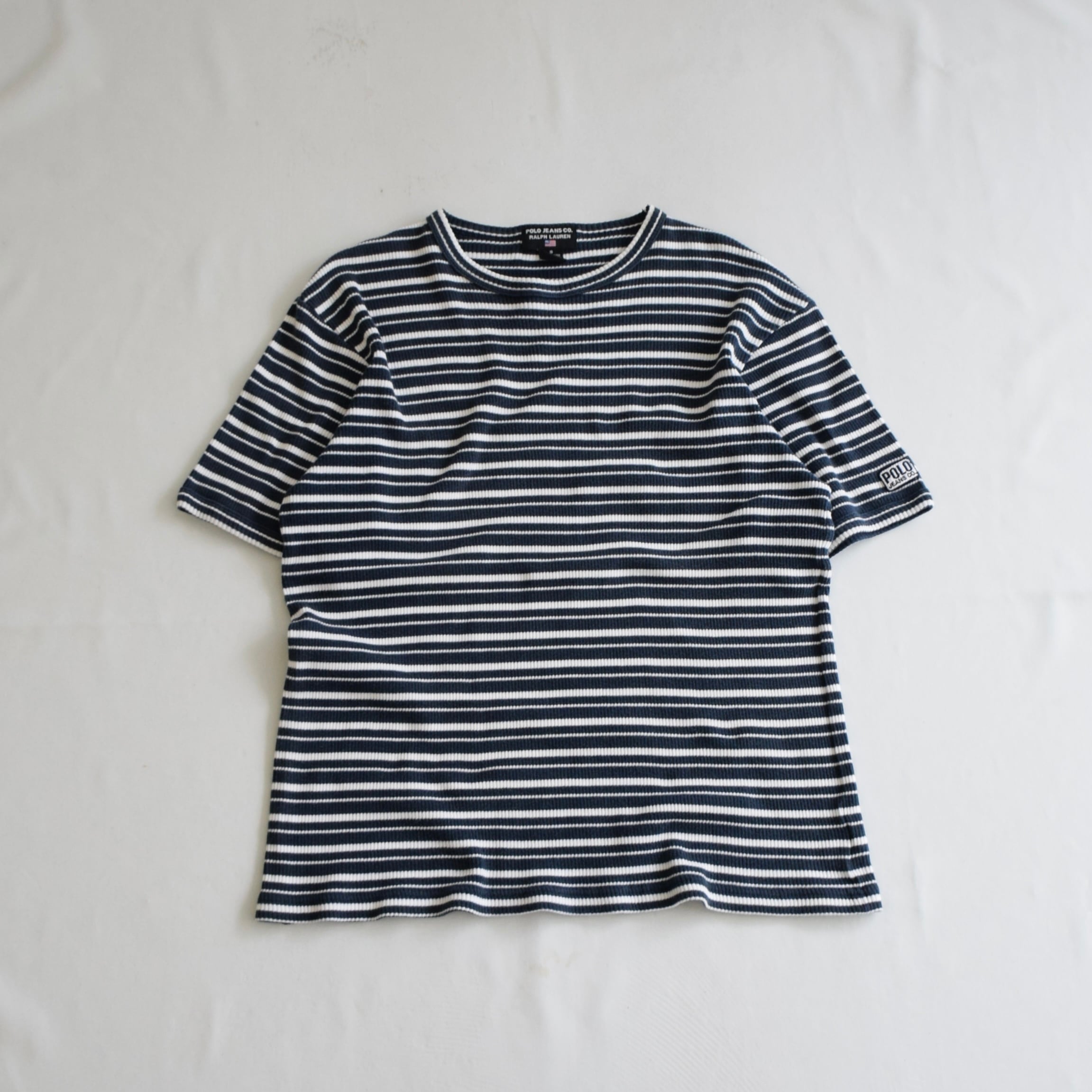 00's POLO JEANS CO. RALPH LAUREN ボーダー Tシャツ メンズ S