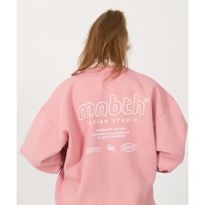 [MAINBOOTH] MNBTH Sweatshirt(PINK) 正規品 韓国 ブランド トレーナー